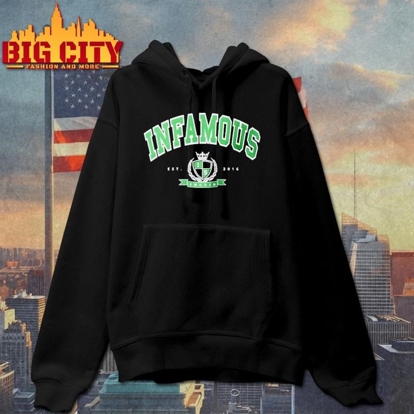 Infamous Swoosh Est 2016 Varsity Shirt