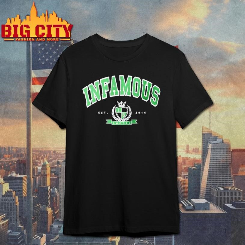 Infamous Swoosh Est 2016 Varsity Shirt
