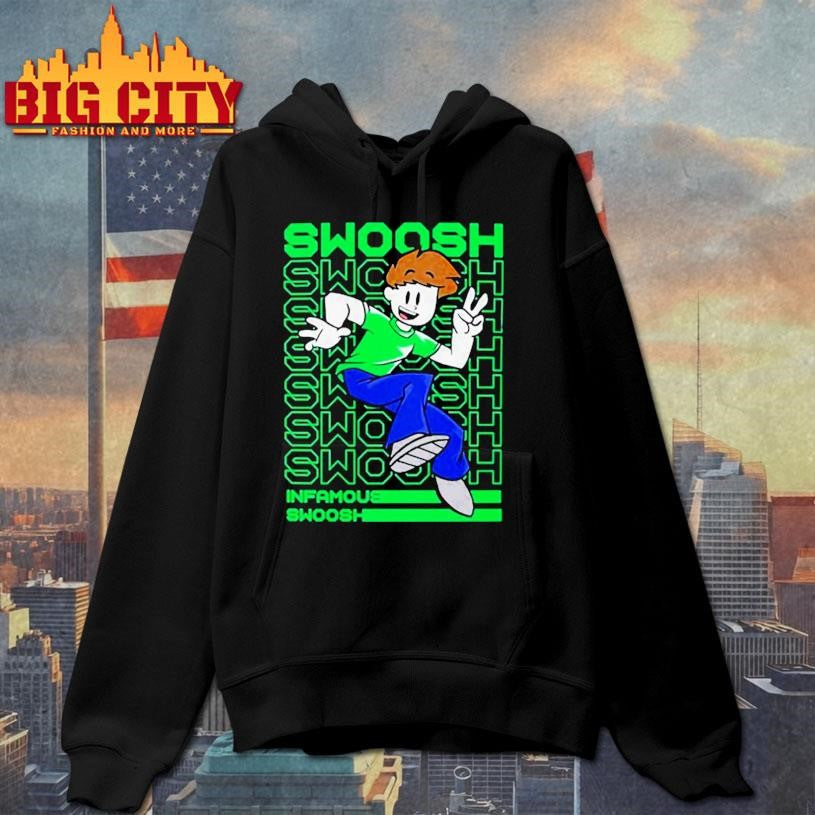 Infamous Swoosh Swoosh Repeating Shirt