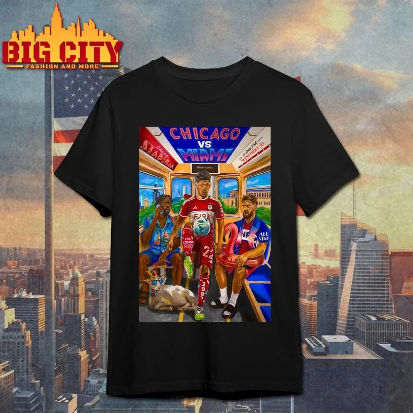 Inter Miami X Chicago Fire At Chase Stadium Sept 30 2025 Poster shirts