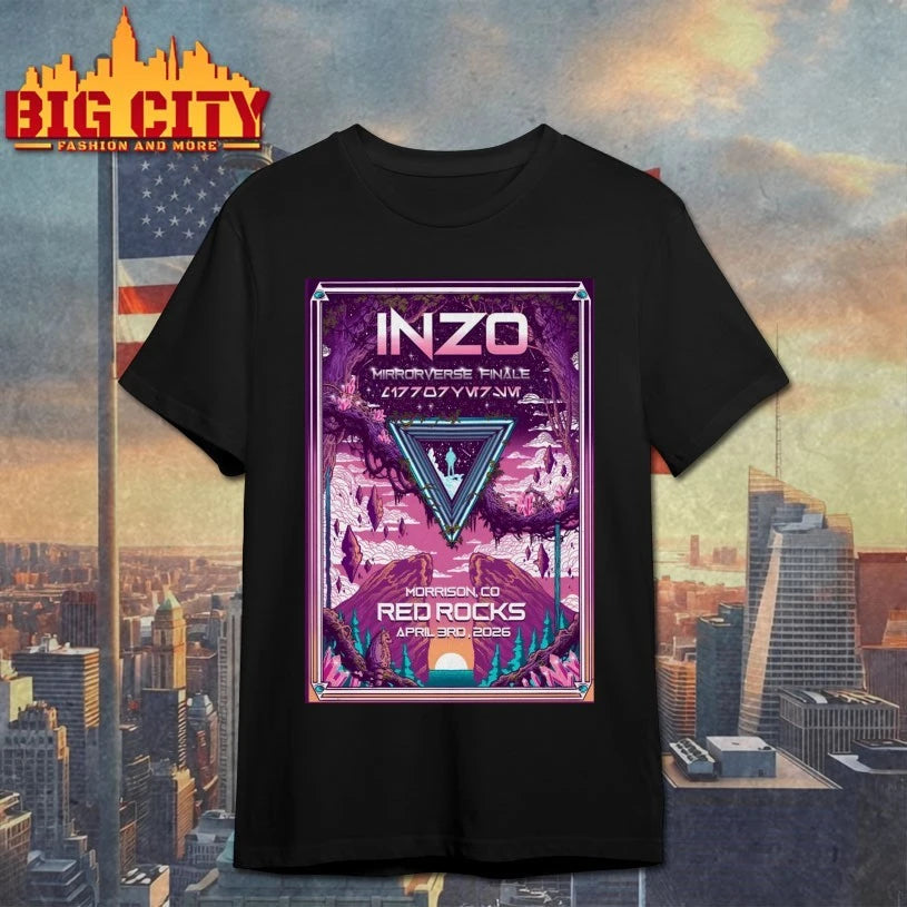 Inzo 4.3.2026 Red Rocks Amphitheatre Morrison CO Poster Shirt
