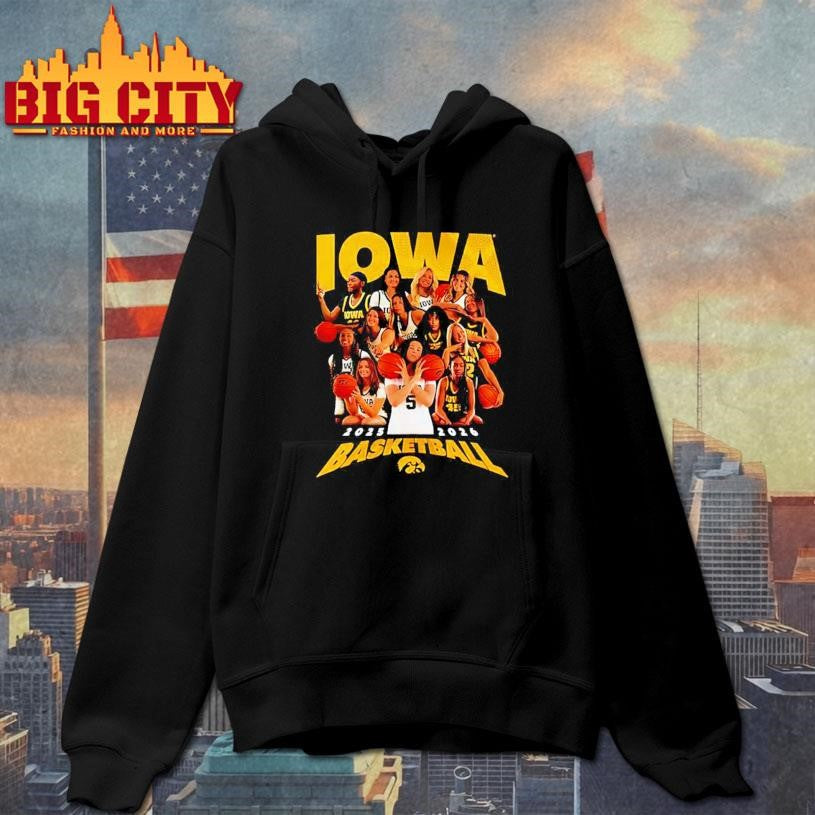 Iowa Women’s Basketball 2025 2026 team collage Shirt