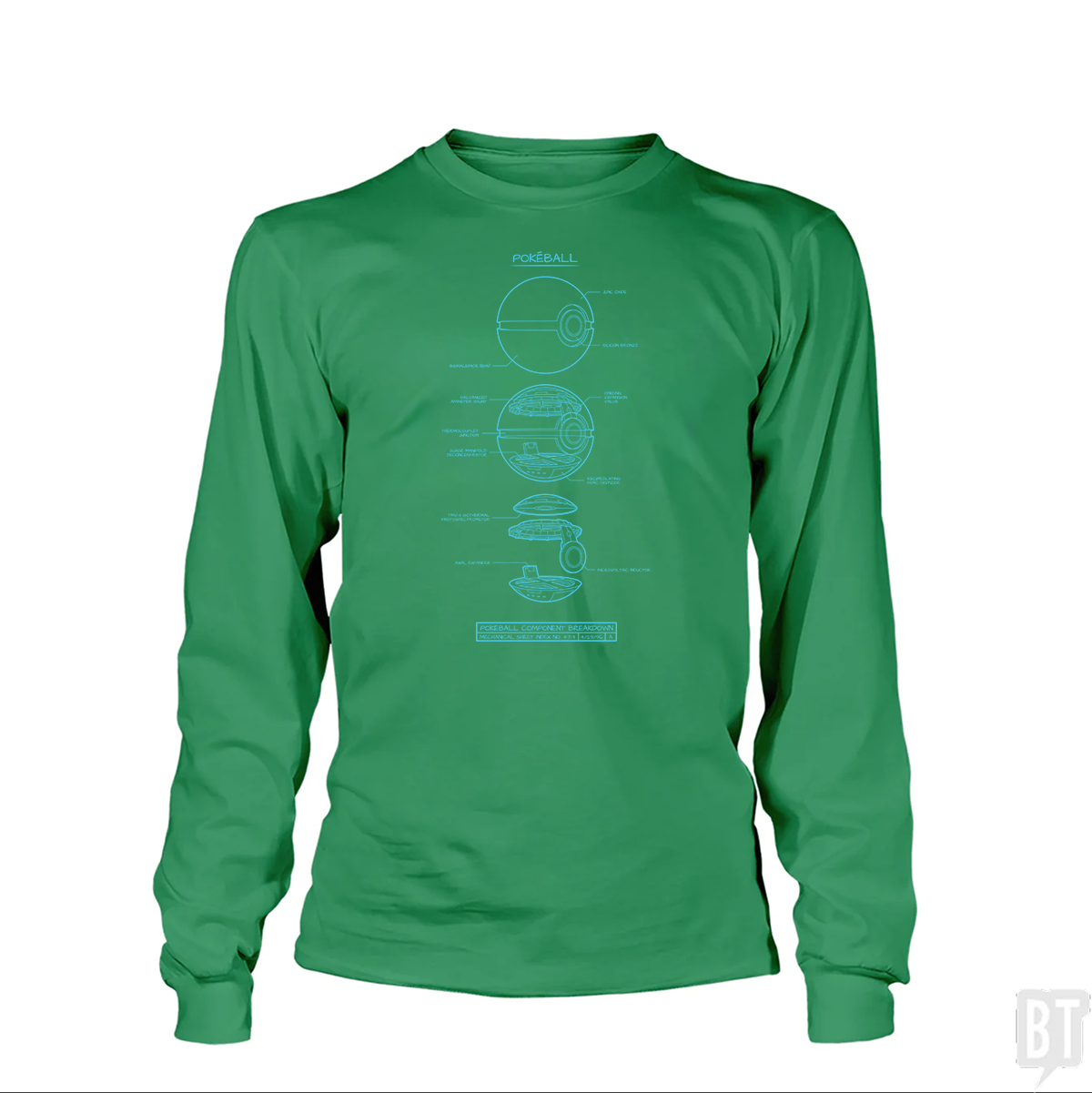 Pokeball  Long Sleeve
