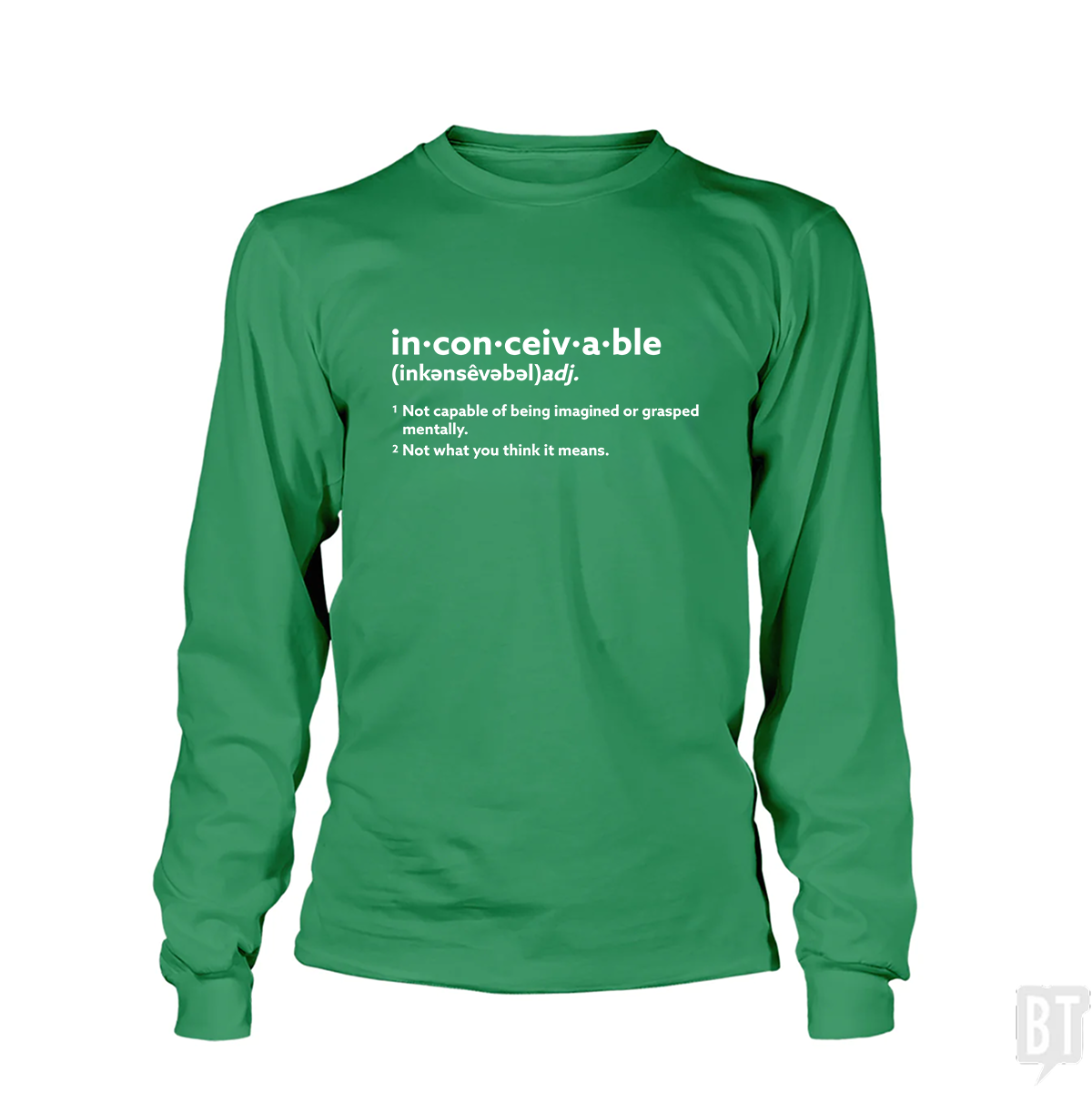 Inconceivable Definition Long Sleeve