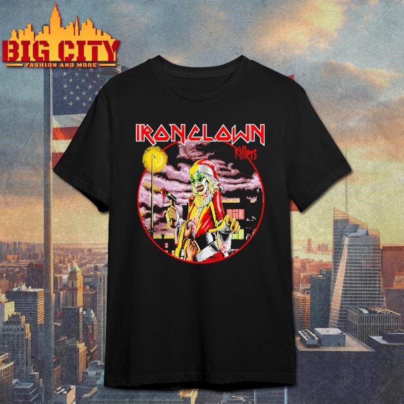 Iron Clown x Iron maiden Killers shirt