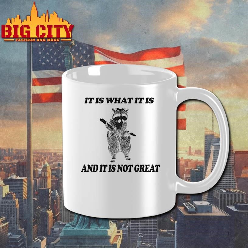 It Is What It Is Opossum Raccoon Shirt