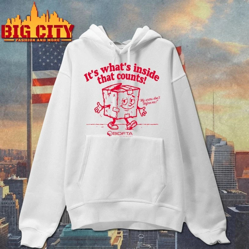 It’s What’s inside that Counts BidFTA My scars don’t define me shirt