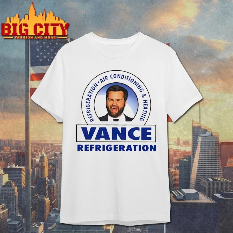 J D Vance Refrigeration shirt
