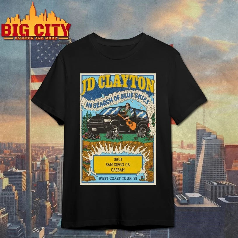 JD Clayton September 3 2025 Casbah In San Diego CA Poster Shirt