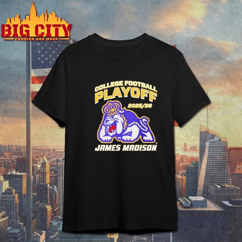 JMU Dukes 2025 26 College Football Playoff mascot Shirt