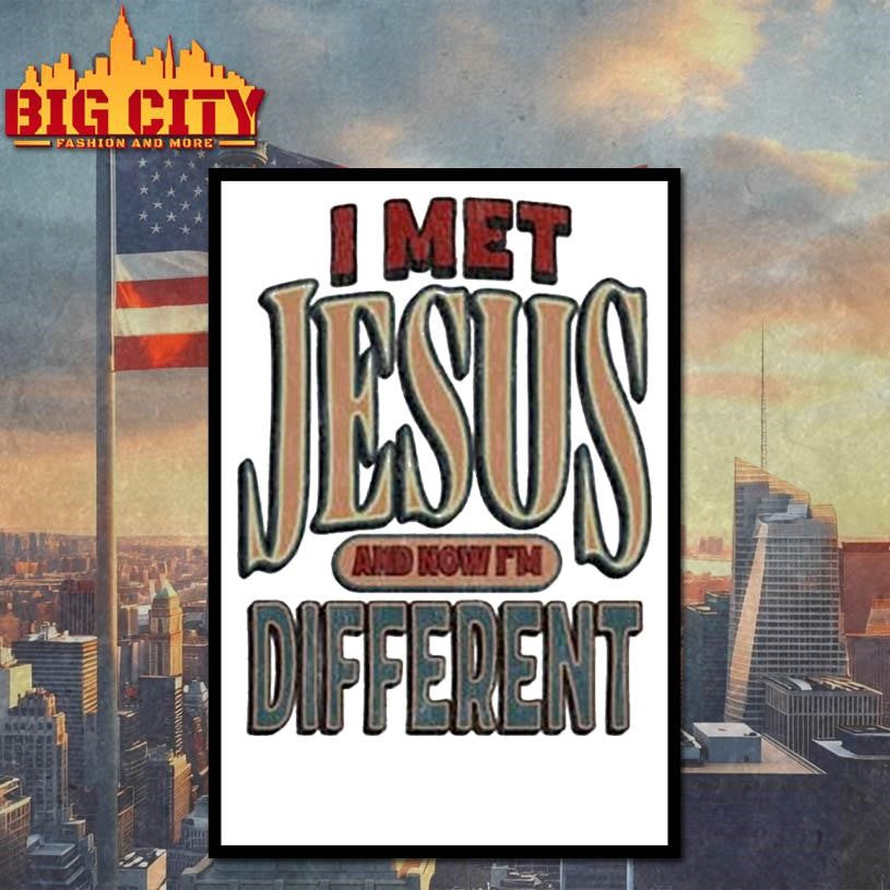 JT Tuimoloau I Met Jesus And Now I’m Different Shirt