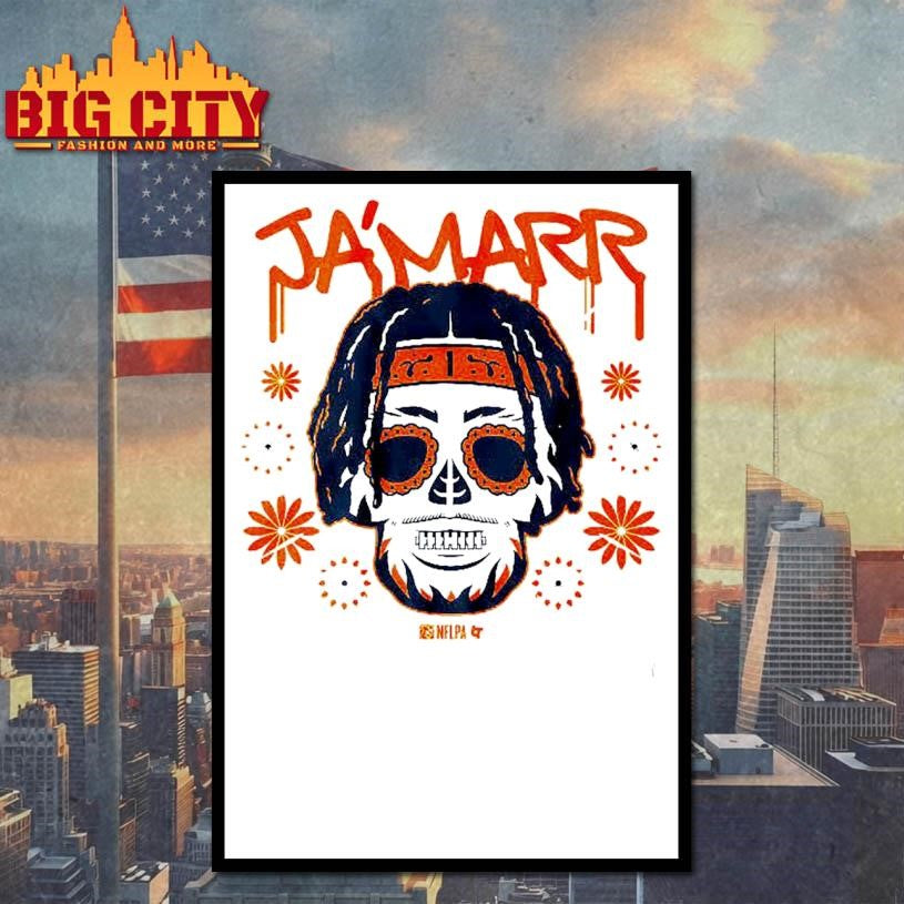 Ja’Marr Chase Sugar Skull Remix Shirt