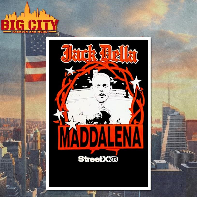 Jack Della Maddalena x StreetXAD graphic featuring shirt