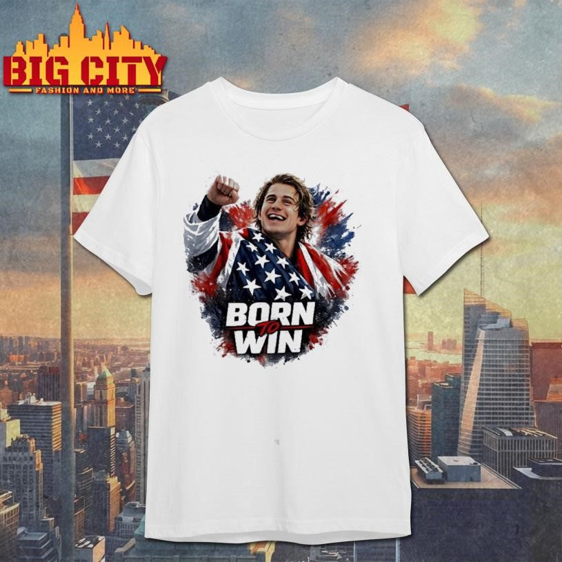 Jack Hughes Team USA Hockey born to win Shirt