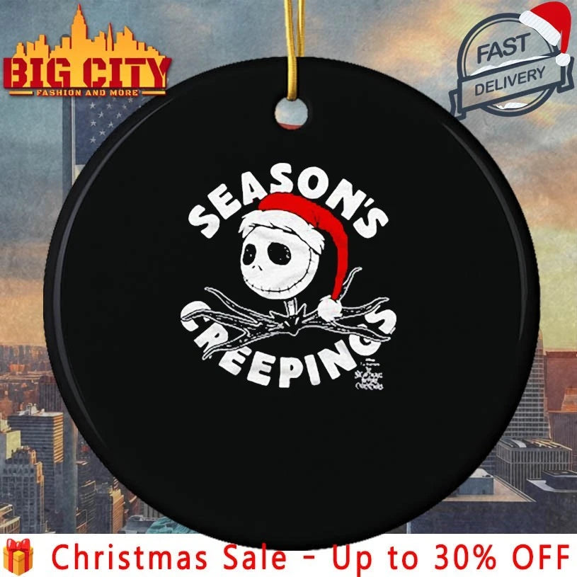Jack Skellington Christmas Season’s Creepings shirt