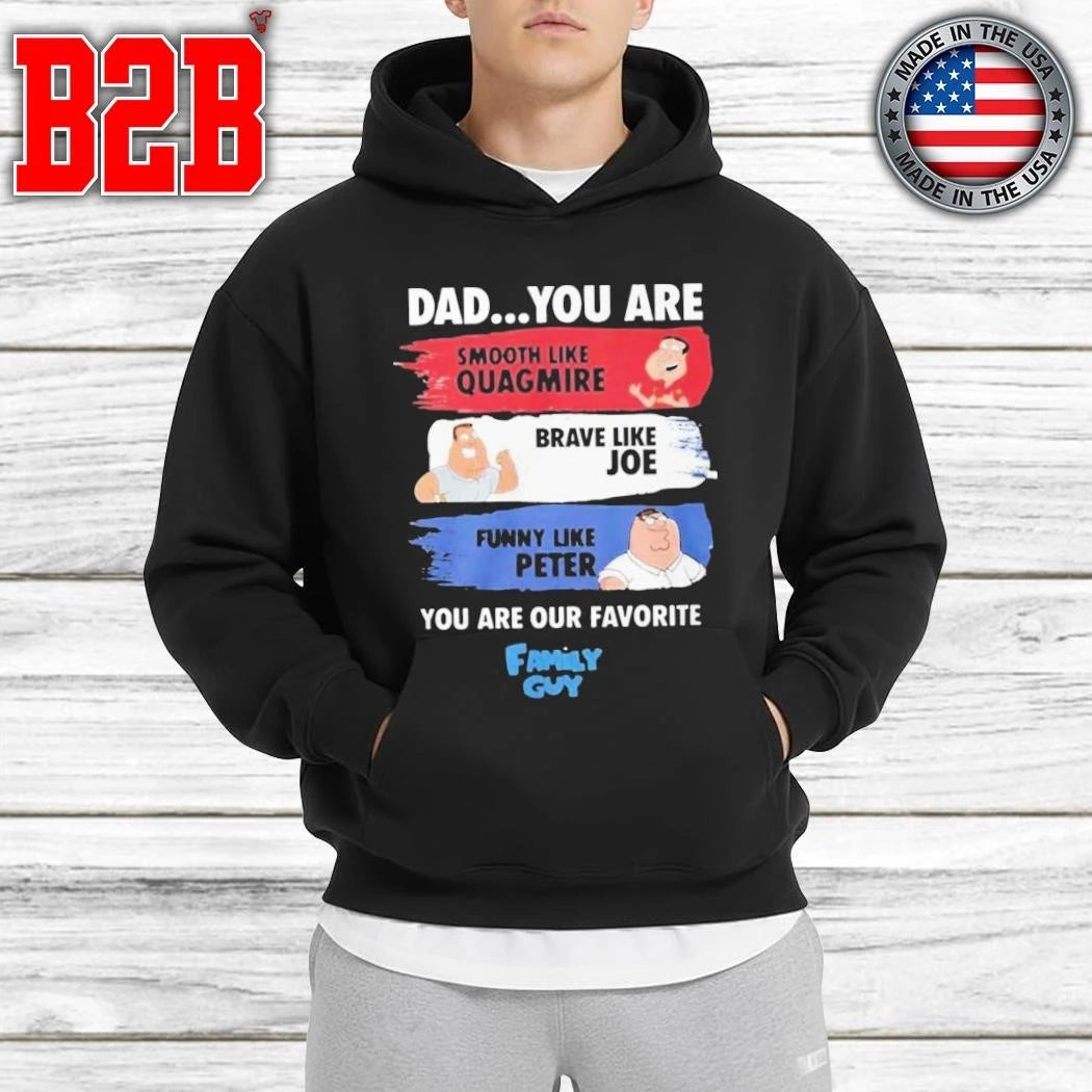 Jacksfilms Dad You Are Smooth Like Quagmire Family Guy Shirt