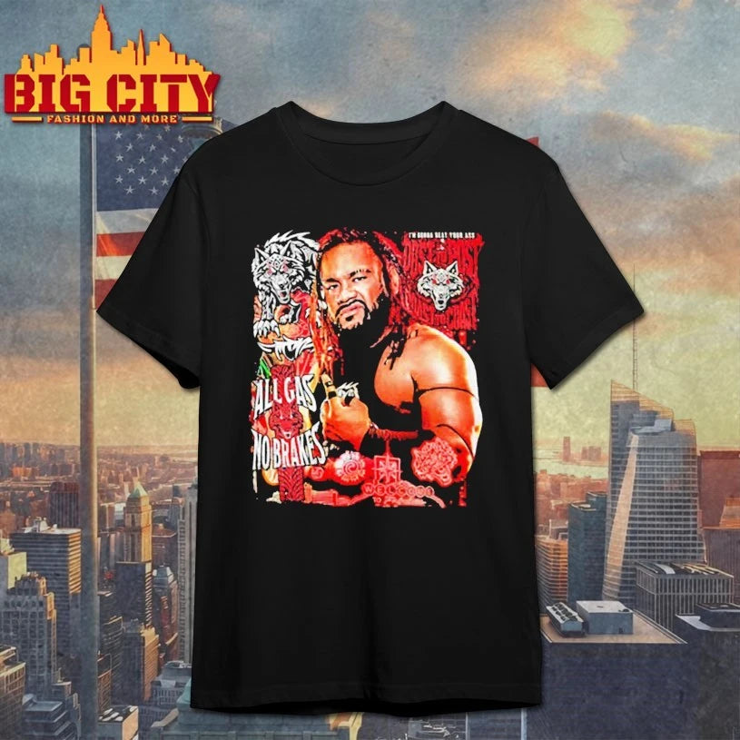 Jacob Fatu All gas no brakes graphic shirt