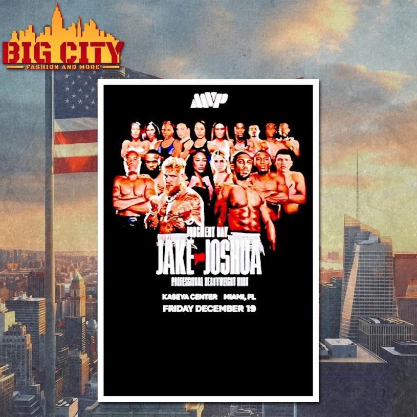 Jake Vs Joshua Full Card Shirt