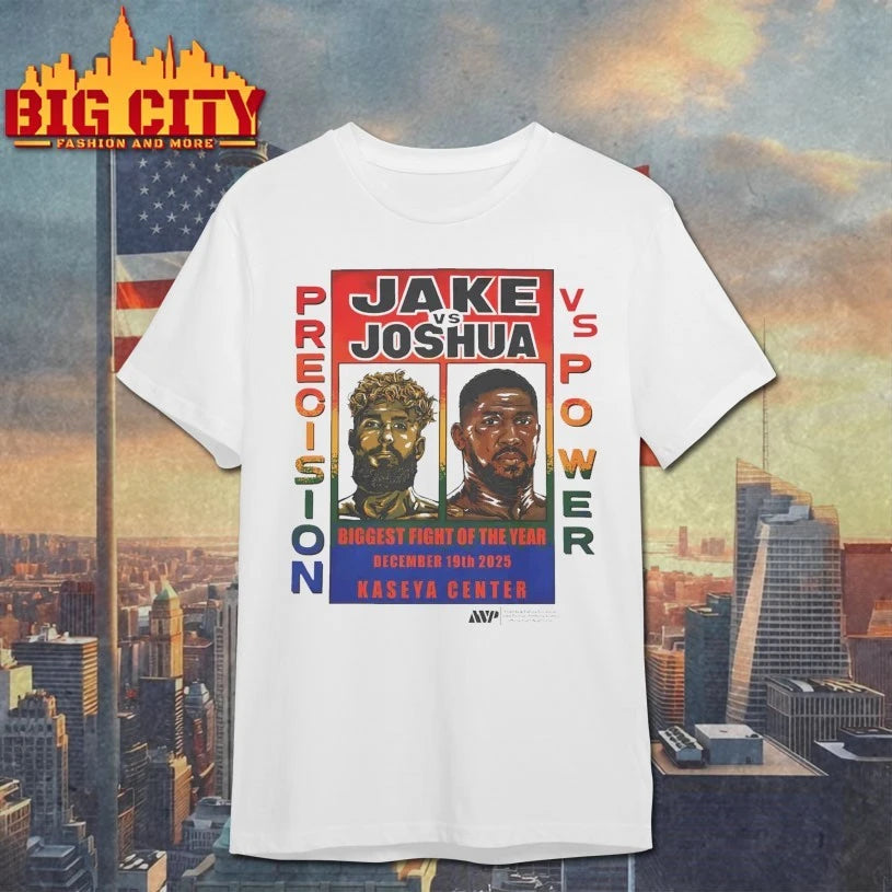 Jake vs Joshua biggest fight on the year shirt