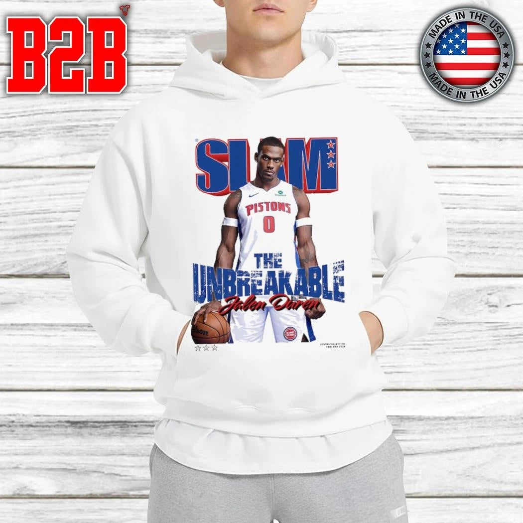 Jalen Duren Detroit Pistons SLAM Cover Shirt
