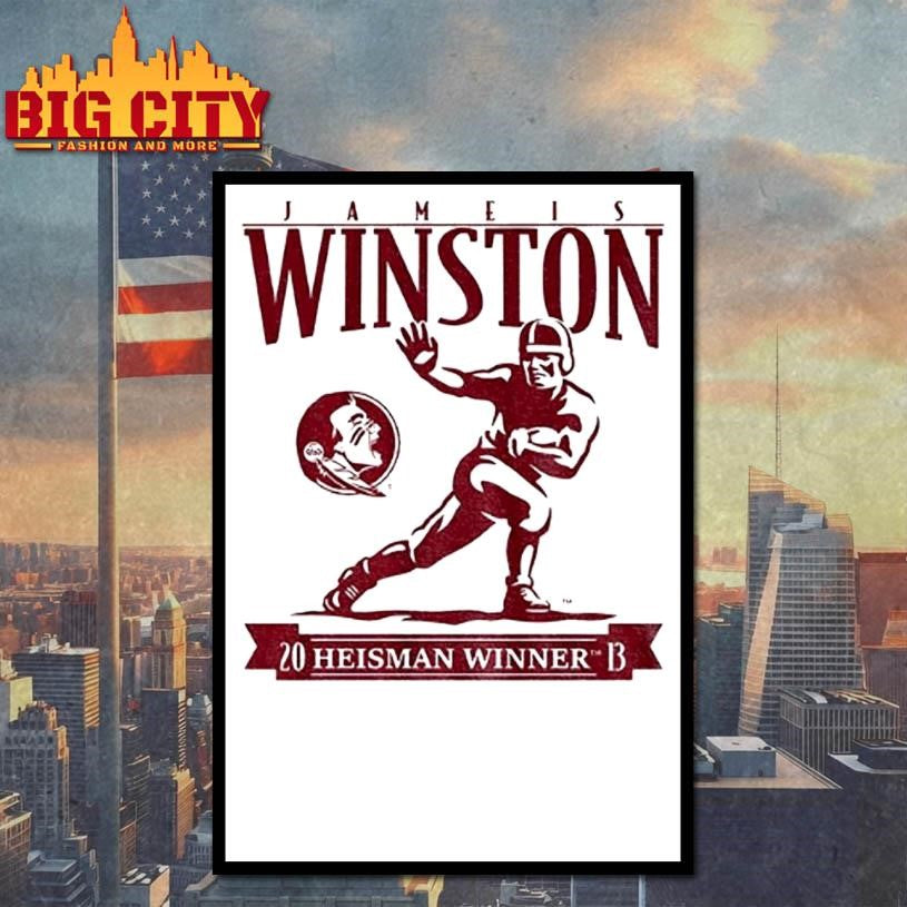 Jameis Winston Heisman Trophy Florida State Football Heisman Winner 2023 Shirt