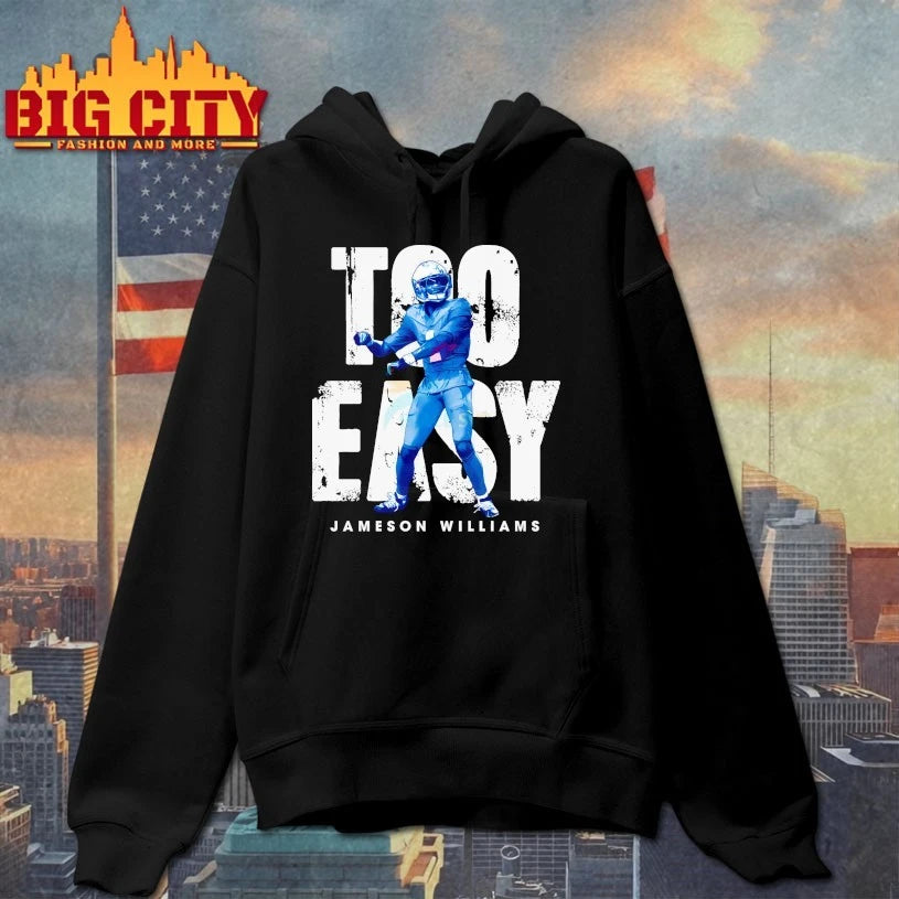 Jameson Williams Detroit Too Easy Shirt