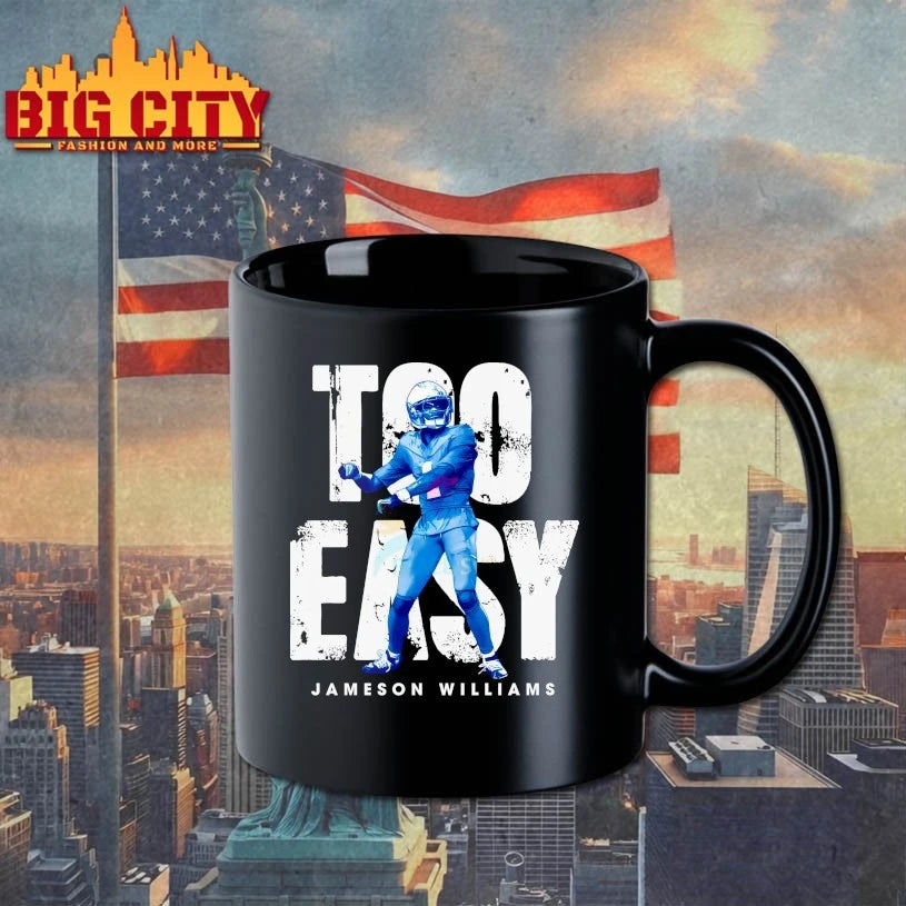 Jameson Williams Detroit Too Easy Shirt