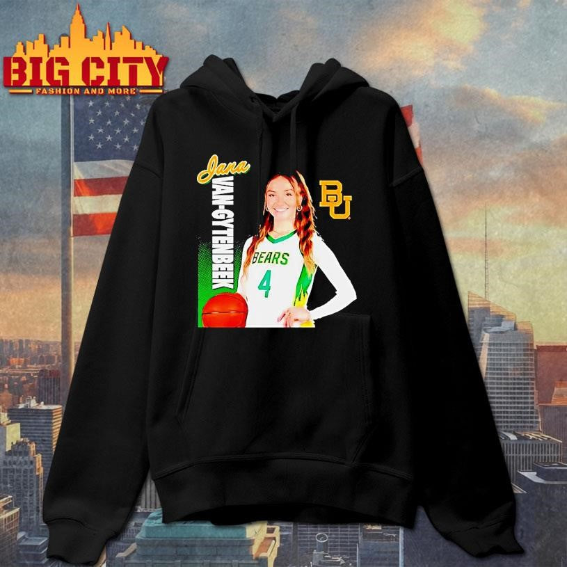 Jana Van Gytenbeek Smile Illustrated Baylor Bears Shirt