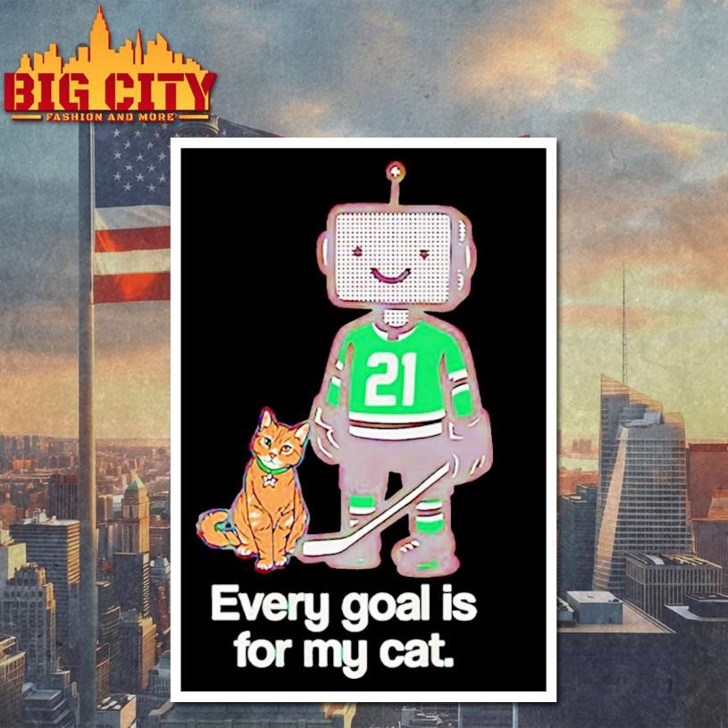 Jason Robertson Every Goal Is For My Cat Shirt