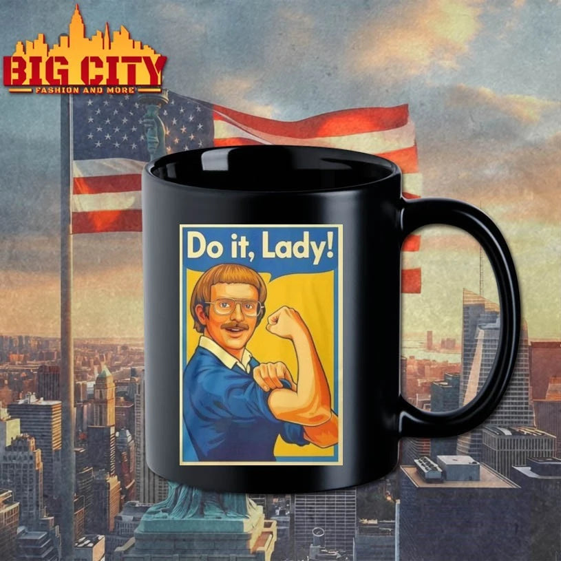 Jay Renshaw We Can Do It Do It Lady Poster shirt