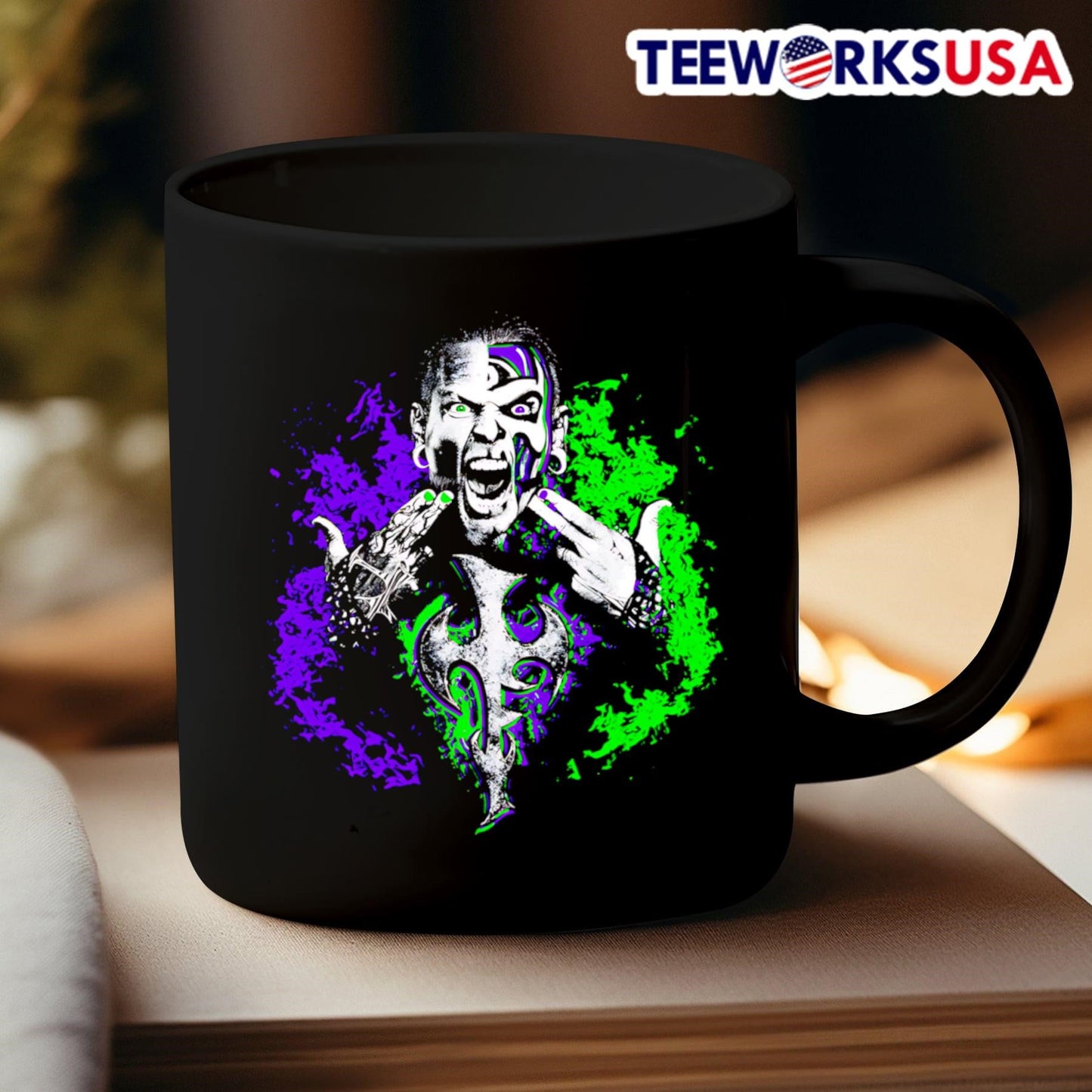 Jeff Hardy Burning Enigma Shirt