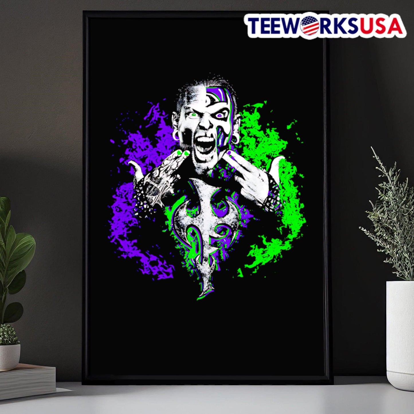 Jeff Hardy Burning Enigma Shirt