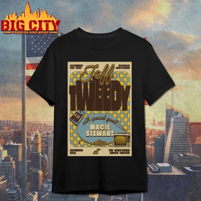 Jeff Tweedy At Shannon Hall On Nov 21 2025 Poster shirt