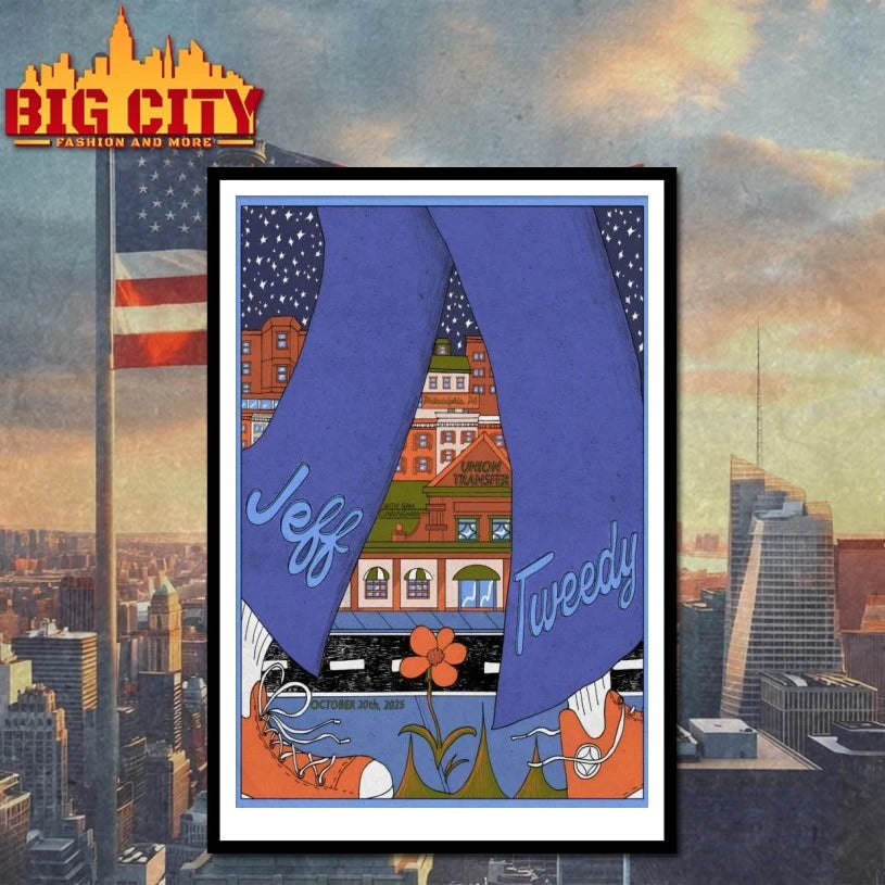 Jeff Tweedy Oct 20 2025 Union Transfer Show Poster Shirt