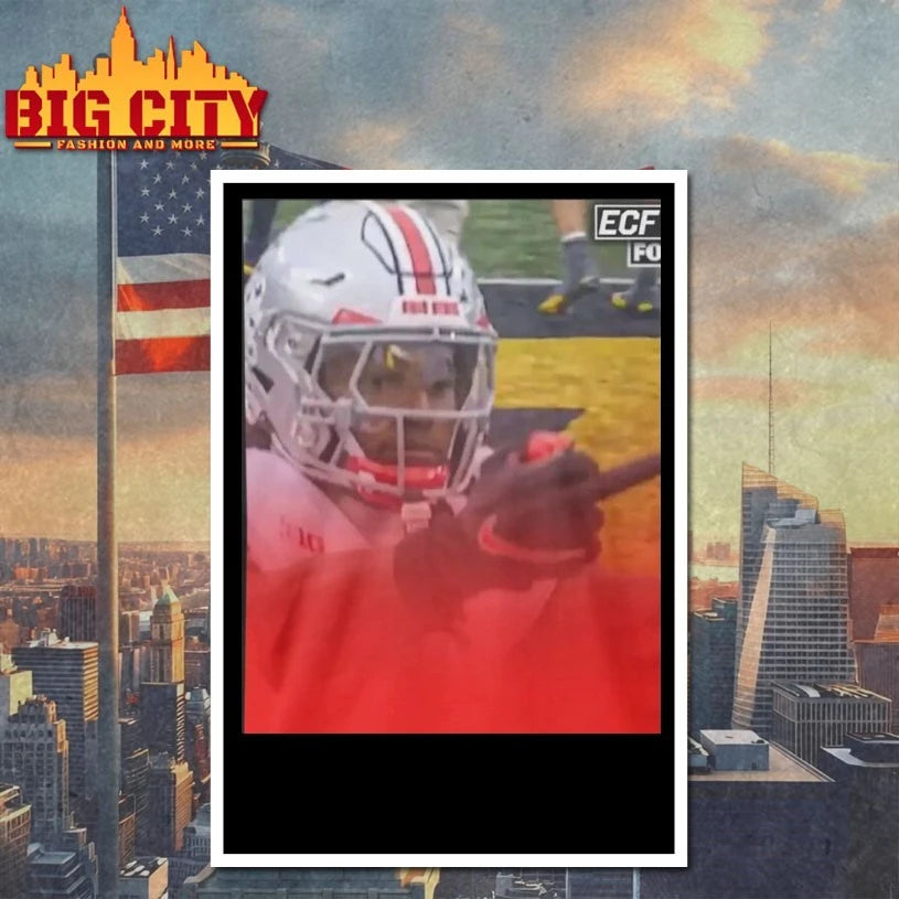 Jeremiah Smith Flips Off Michigan Fans shirt