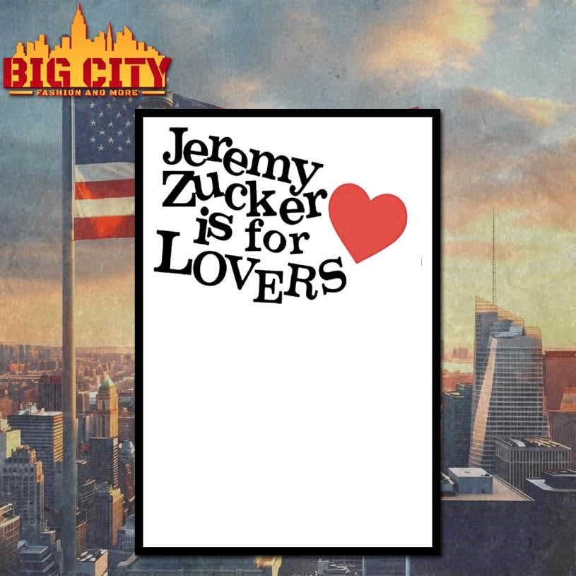 Jeremy Zucker Jersey Is For Lovers Shirt