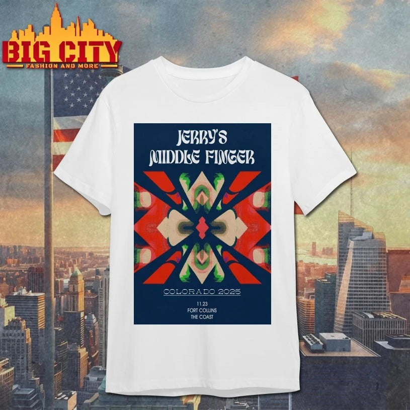 Jerry’s Middle Finger Nov 23 2025 The Coast Show Poster shirt