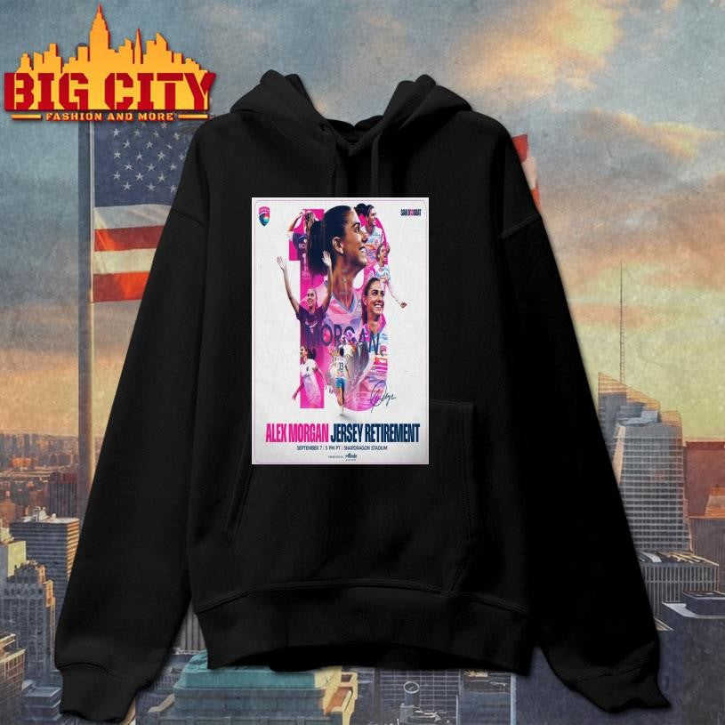 Jersey Retirement 2025 San Diego Alex Morgan Poster shirt