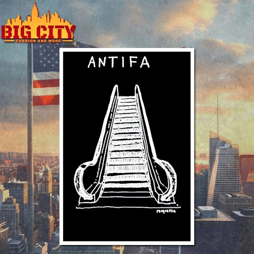 Jesse Duquette Antifa Escalator shirts