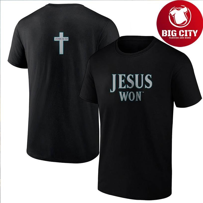 Jesus Won x Seattle Mariners shirt