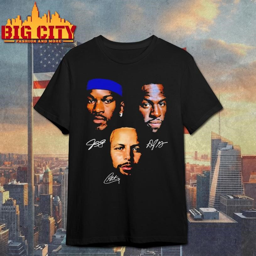 Jimmy Butler Draymond Green Steph Curry Signature Shirt