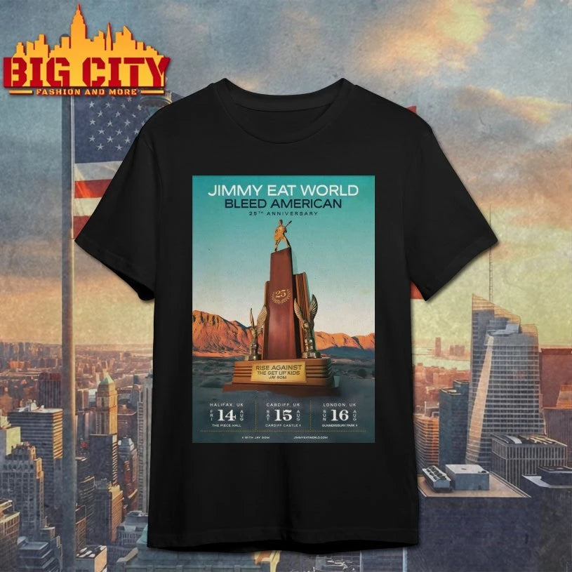 Jimmy Eat World Bleed American 25th Anniversary 2026 Poster shirt