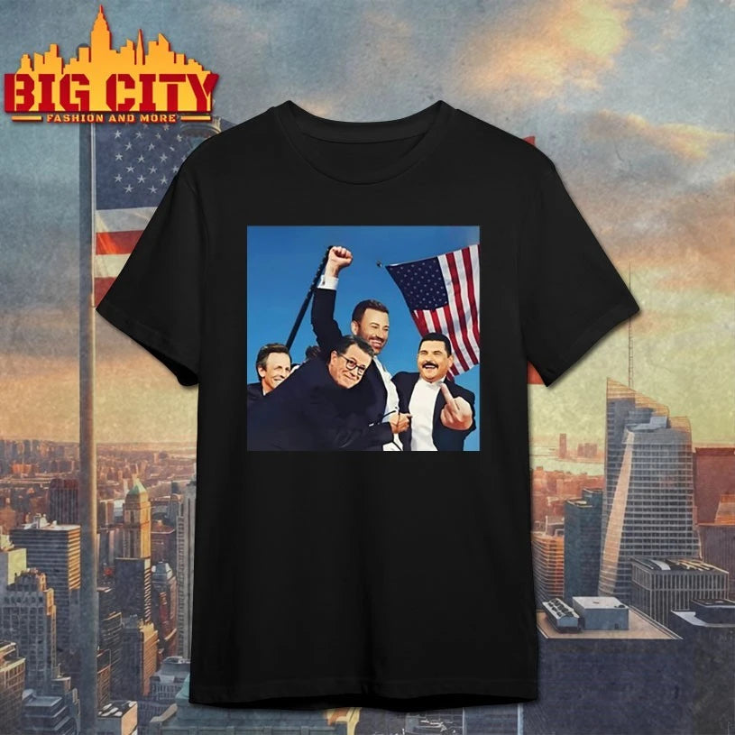 Jimmy Kimmel Trump Fight Parody Shirts