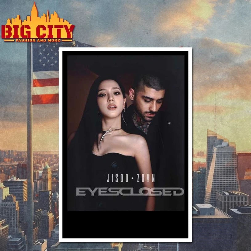 Jisoo And Zayn Eyes Closed Single Out On October 10 2025 Shirt
