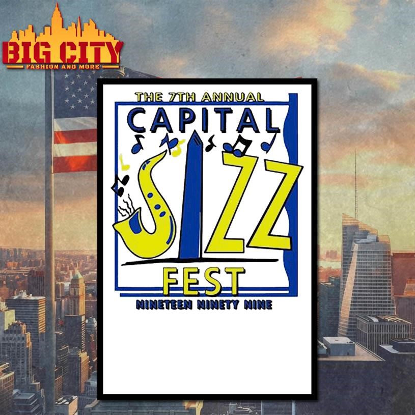 Jizzfest 1999 The 7th Annual Capital Sizz Fest Nineteen Ninety Nine shirt
