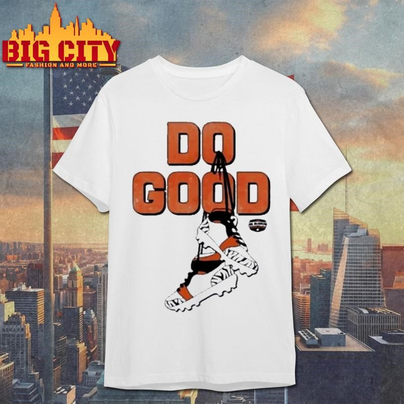 Joe Burrow Do Good Hanging Cleats Shirt