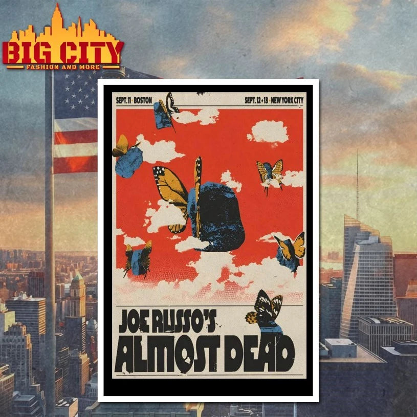 Joe Russo’s Almost Dead The Rooftop at Pier 17 In NYC Sep 12-13 2025 shirt
