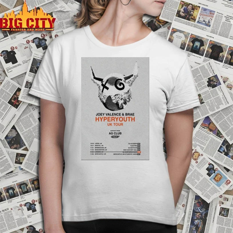 Joey Valence And Brae UK Tour Poster shirt