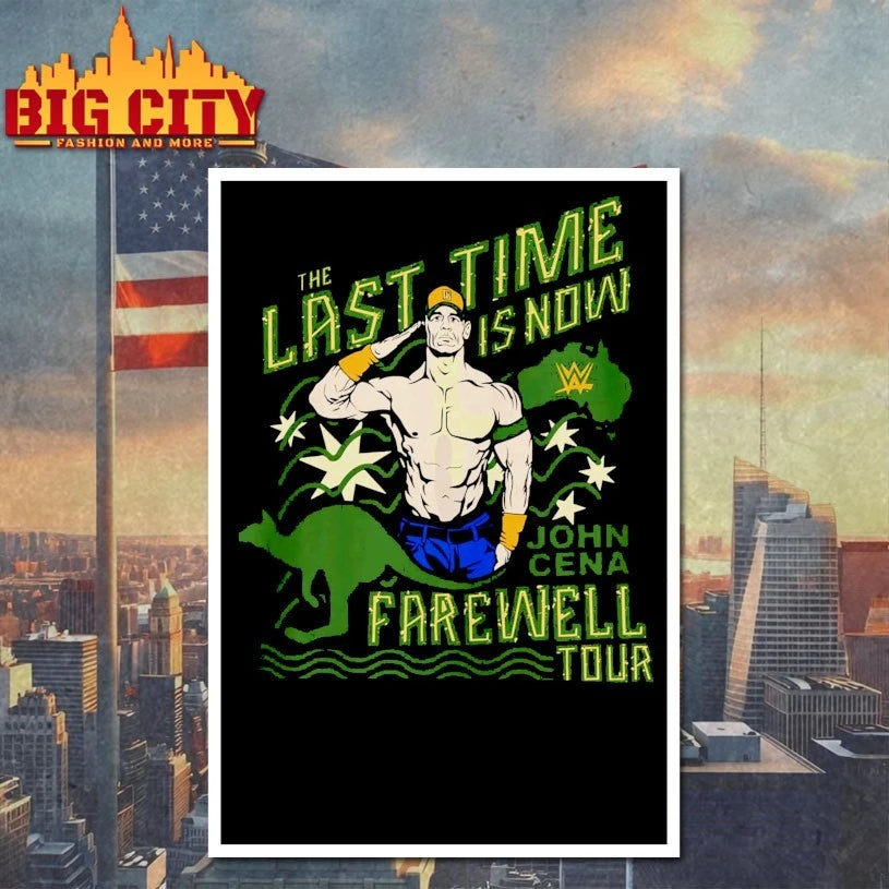 John Cena Farewell Tour 2025 Perth Shirt