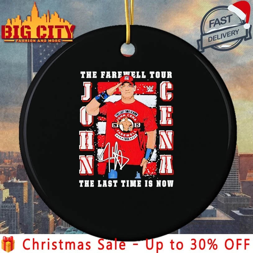 John Cena the farewell tour the last time is now shirt